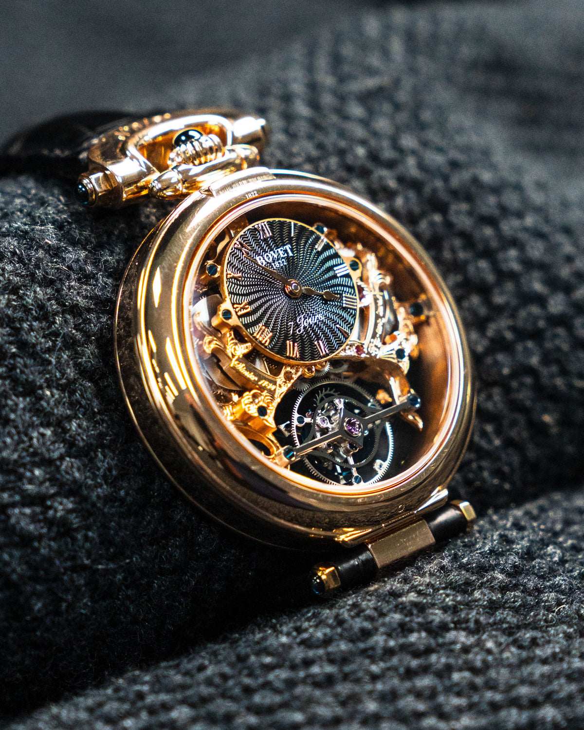Bovet Amadeo Fleurier 7-Day Skeleton Tourbillon Rose Gold AIFSQ015