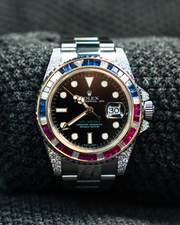 Rolex Gmt-Master II Custom Bezel Ref. 116710